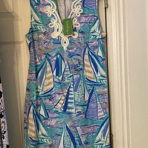 New with tag. Lilly Pulitzer dress size L.